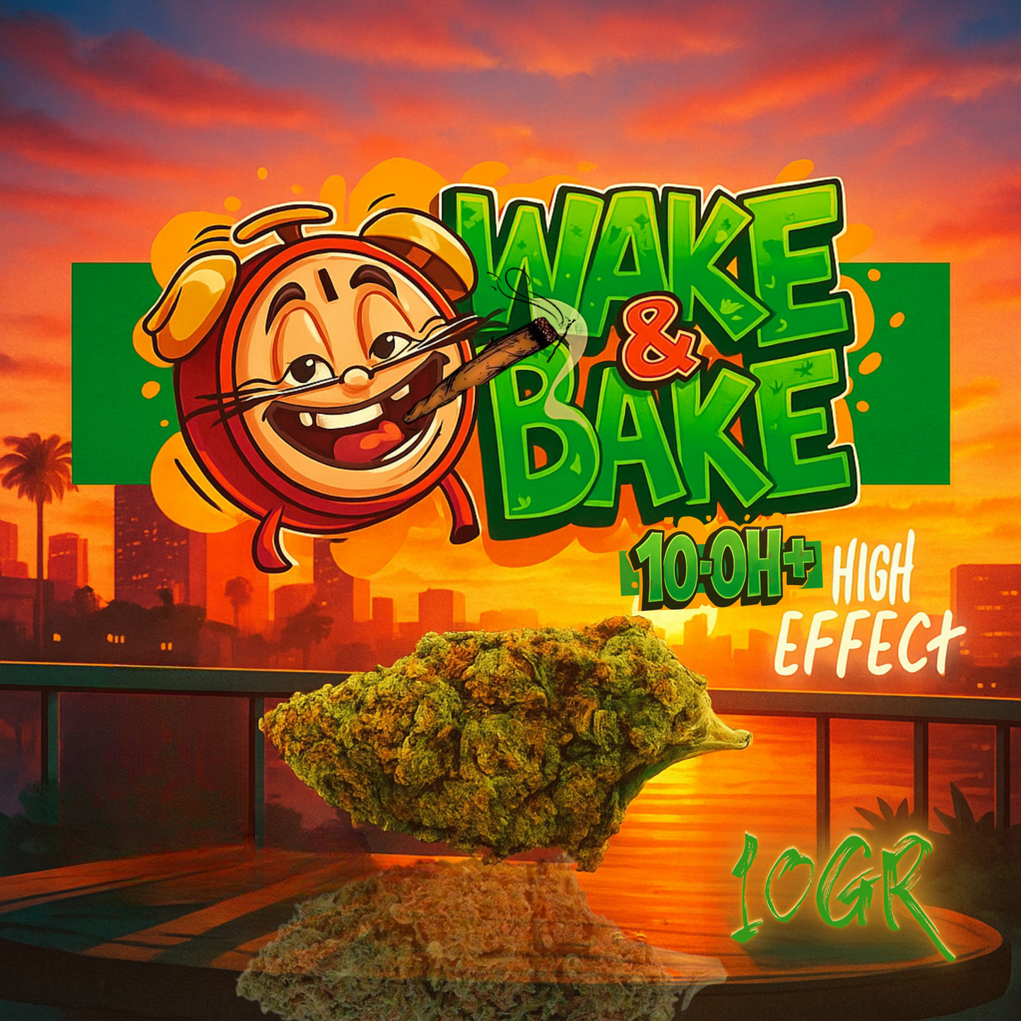WAKE BAKE 10-OH+